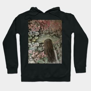 Girl by the Pond - original color Hoodie